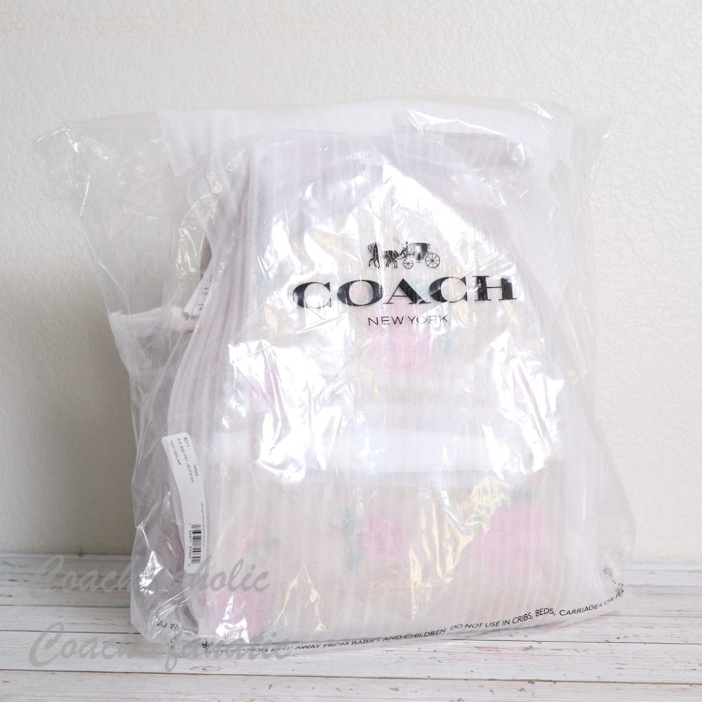 NWT Coach Jordyn Backpack In Signature Canvas_4